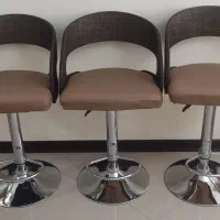 صندلی اوپن استیل ضد زنگ در حد نو