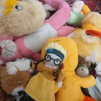 تعدادی عروسک دانه ای 80هزار