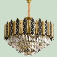 لوستر کریستالی مدل سوزان با طراحی خاص قطر ۶۰