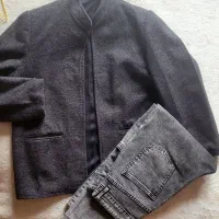 کت فوتر و شلوار جین