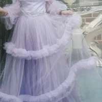 پرهن مجلسی دخترانه ۹با ۸سال تن خور عالی