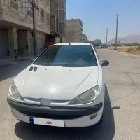 206 مدل 96|خودرو سواری و وانت|شیراز, شهرک فرهنگیان|دیوار