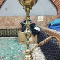 قلیان برنجی قدیمی هشت ساله دوسیب|کلکسیون و سرگرمی|تهران, زمزم|دیوار