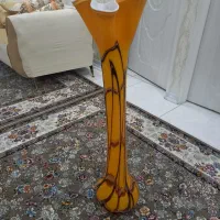 گلدان بلند لوله ای باگل