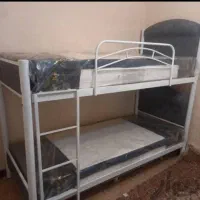 تخت‌خواب دوطبقه و تکنفره فلزی