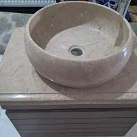 روشویی سنگی به همراه شیربلند