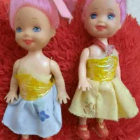 دو عدد عروسک کوچک نو بادبادک طرح دار نو