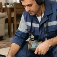 نشت یابی نم یاب رفع نم اب لوله کشی کل کرج فردیس