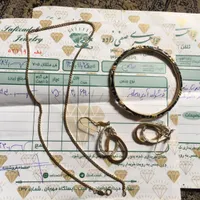 دستبند زنجیر گوشواره