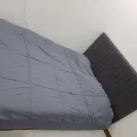 تخت دونفره به همراه تشک طبی فنری رویال وکفی