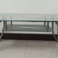 میز جلو مبلی شیشه ای