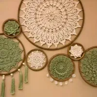 بافت و آموزش کفش گیوه صندل کلاه کیف ماندلا لوستر