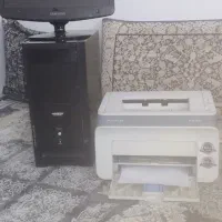 کامپیوتر +پرینتر لیزری