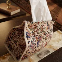 جادستمالی کاور دستمال  قلمکار سنتی لوکس تک و عمده