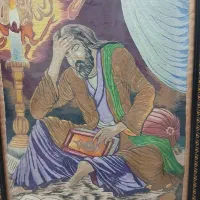 تابلو ابریشم قدیمی