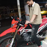 موتور سیکلت تریل فلات سی آر اف crf