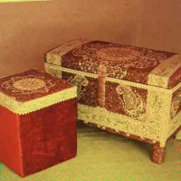 صندوقچه سنتی قدیمی .ساخت و تعمیرات .رومیزی.کادویی.