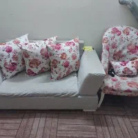 مبل هفت نفره سالم بدون شکستگی وپارگی