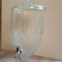 کلمن شیشه ای پیرکس ۳ و نیم لیتری نو