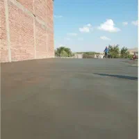 اجرای بتن ریزی کف با دستگاه ماله پروانه ای صاف