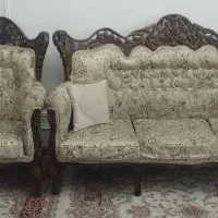 مبل سلطنتی تمام چوب