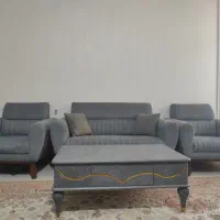 مبلمان هفت نفره و میز و عسلی