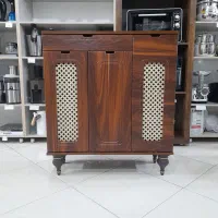 جاکفشی ۳ درب مدل حصیری * اثاث مارکت