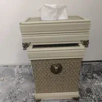 جا سطل و دستمال کاغذی