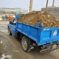 وانت سایپا نیسان کمپرسی خاکبرداری نخاله شن ماسه