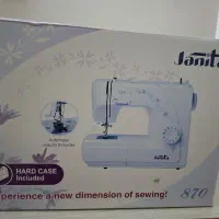 چرخ خیاطی ژانیتا کاملا نو