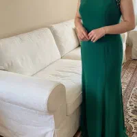پیراهن لباس مجلسی کار شده