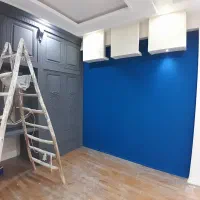 نقاشی ساختمان نقاش(عجله داری زنگ بزن)