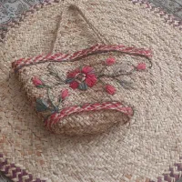 زنبیل و سفره حصیری سالم
