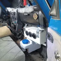 کولر آبی درجا نیسان وانت سواری و مینی بوس
