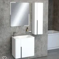 روشویی کابین دار دیواری چینی گاتریا