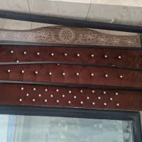 تخت دونفره درحدنوبدون کفی فقط فرفوژه دور