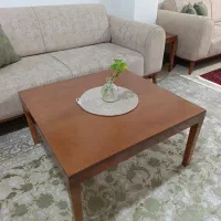 میز جلو مبلی و دو عدد میز عسلی