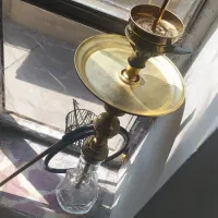 قلیان تنه فلزی