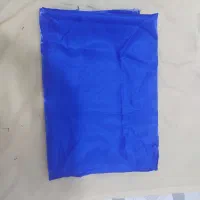 پارچه ساتن آبی وقرمز