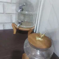 گلمن شیشه ای ۲طبقه ابگزوشکلات خوری
