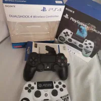 2 تا دسته ps4 و پایه شارژ
