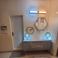 آیینه کنسول نقره ای