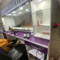 دکور و روشویی آرایشگاه
