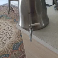 یک عدد سماور رو گازی و کتری سالم
