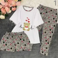 ست سه تیکه خانگی زنانه