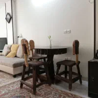 میز و صندلی ناهارخوری چهار نفره روستیک