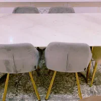 میز ناهارخوریhome Centre+چهارصندلی اصلebarza