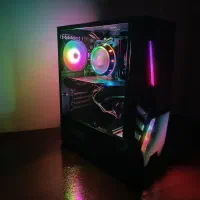 کیس کامپیوتر گیمینگ/گرافیک۸/رم۱۶/هاردssd/سیپیوi5