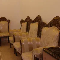 مبل سلطنتی چوبی ۹نفره باعسلی