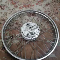 طوقه جلو کامل همراه با لنت، تیوپ، لاستیک